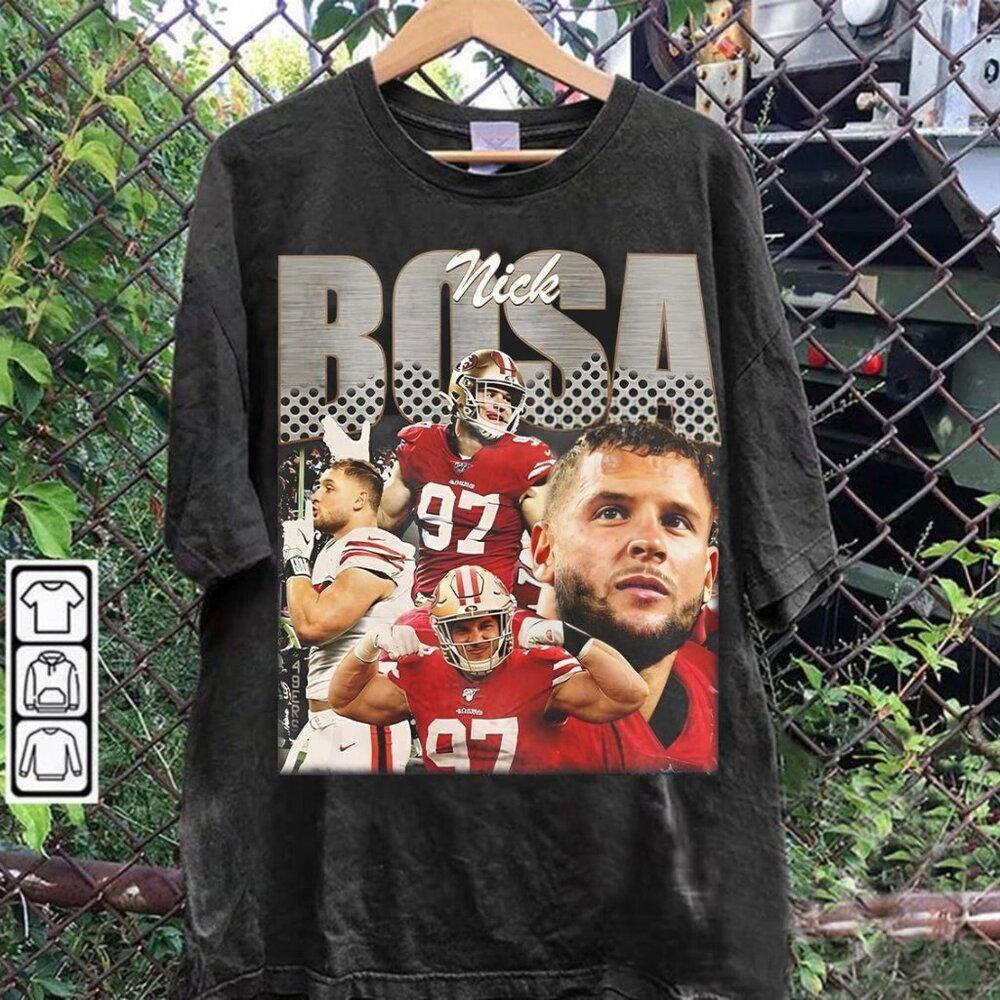 Nick Bosa Shirt Nick Bosa Shirt Sports Tee Shirt